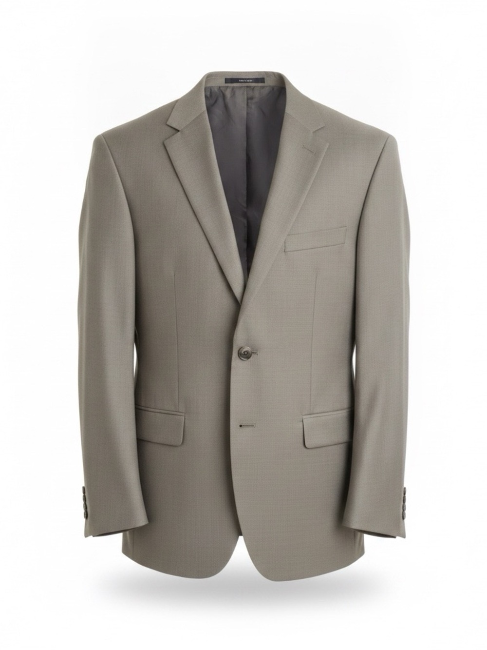 Men's Tailored Light Taupe Blazer 44R/38